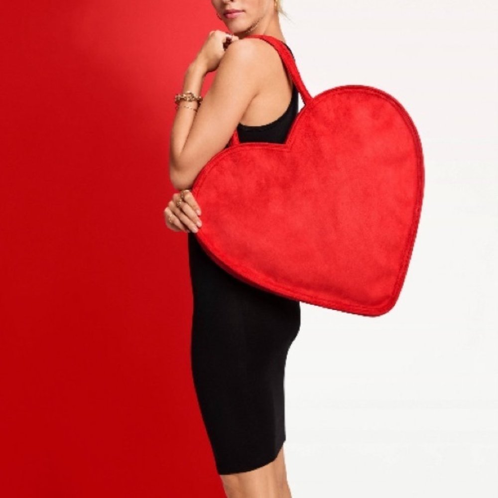 Erin Fetherston Target red heart purse tote NWT